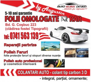fluturasi auto glass design galati